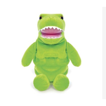 Green Dinosaur Doll Pillow